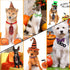 120 Pieces Halloween Pets Dog Bow Tie, Adjustable Dog Ties Collar for Dogs Cats, Pumpkin Grooming Accessories