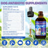2PCS Immune 120 ml/4 Oz Dog Antibiotics Support - Natural Antibiotics Care for Dogs Herbal Supplement for Cough Allergy