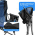 Xxerciz Beach Chair Cup Holder, Camping Chair Armrest Drink Organizer with Easily Attached Hook and Loop Strap
