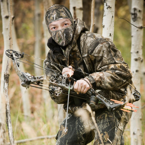 WTACTFUL Hunter Mask, Tree Camouflage Face Mask for Hunting and Hiking