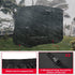 KEMIMOTO 600D Golf Cart Cover, Waterproof Dustproof Heavy Duty for 2/4 Passengers, Black with Storage Bag