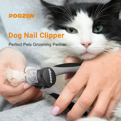 Trimmers, Dog Nail Clipper with Light, Illuminates Nail Clipper Kit or Bloodline for Safe, Easy Extra Sharp for Thick