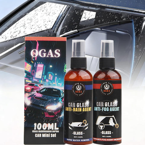 Generic 2 Pack Car Windshield Water Repellent & Anti-Fog Treatment, Quick & Easy Defogging Interior/Exterior Glass