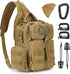 G4Free Tactical EDC Sling Bag Backpack with Pistol Holster for Concealed Carry