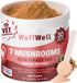 WuffWell Turkey Tail Mushroom Supplement for Dogs - Immune Support Mushrooms -