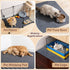 Bhyhok 46 60 0.23inch * * Mat for Under Dog Crate Waterproof, Non-Slip Under Kennel Floor Protective Mat for Floor