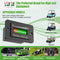 10L0L 12V-72V IP65 Battery Monitor for Golf Cart, LED Battery Level Indicator Meter for Lead-Acid & Lithium Batteries