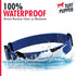 Tuff Pupper Waterproof Action Collar for Dogs, Heavy Duty Tear Proof Dog Collar with Rust-Proof Metal Hardware