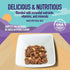 3.5 oz (Pack 24), A Strong Heart Wet Dog Food Pouches, Beef & Vegetable Stew, Pouches of Made in The USA with Real Beef