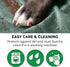 Furhaven Waterproof Throw Blanket for Dogs & Indoor Cats, Washable Two-Tone Luxe Velvet Dog Blanket, Celadon Green,
