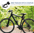 Universal Bike Trailer Hitch Connector Coupler: Quick Release Bicycle Trailer Hitch Adapter for Cycling Accessories