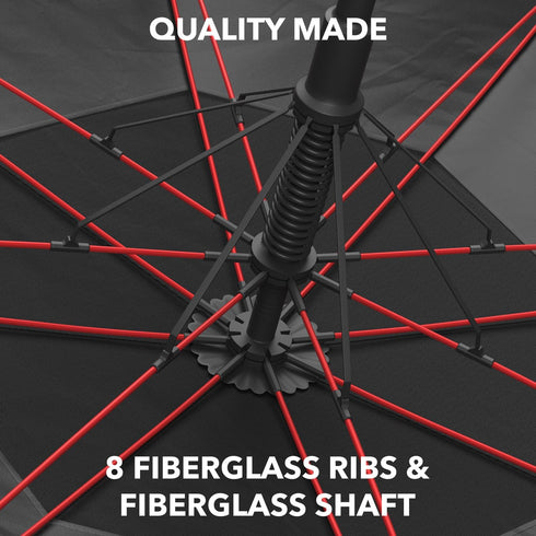 Repel Windproof Travel Umbrella for Rain - Easy Auto Open Close, Compact with Strong Fiberglass Frame