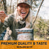 Peak Refuel Biscuits and Gravy, Premium Freeze Dried Camping Food, 2 Serving Pouch, Just Add Water, 34g Protein, Real