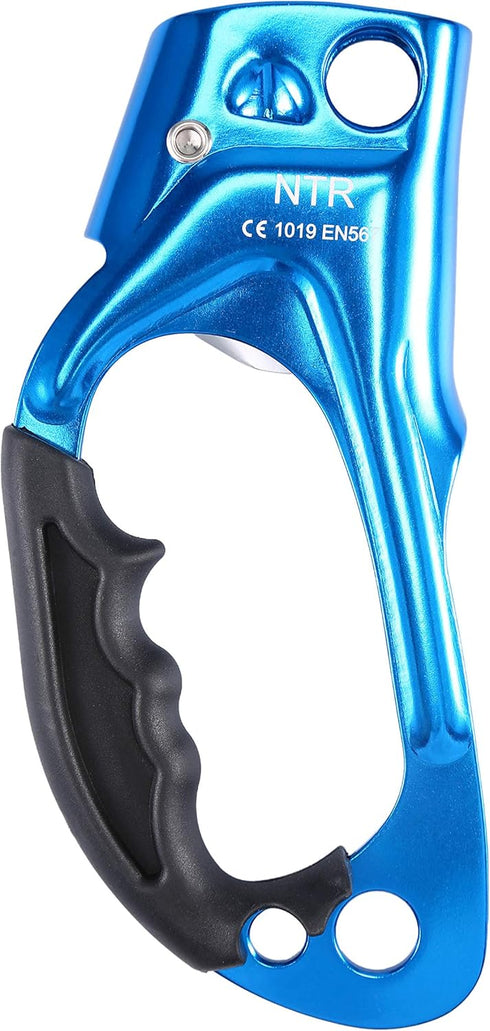 WILDKEN Hand Ascender for Climbing - Outdoor Mountaineering Rappelling Equip for 8-12MM Rope, Left Right Hand