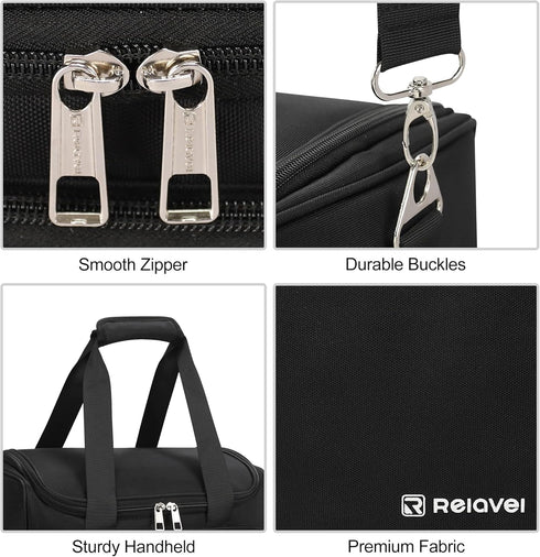 Dog Grooming Vacuum Bag, Pet Grooming Bag Extra Large Dog Grooming Storage Bag with Compartments Professional Travel