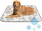 imiBBWQu Cooling Pad Cute Cats Blue Brown Cool Mat Washable Crate Cooling Pad