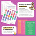Set WorkoutLabs Prenatal Yoga & Ayurveda Cards Healthy and Conscious Pregnancy Guide with Ancient Wisdom in a Modern