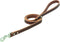 Bridle Leather Dog Leash, Brown, 1" x 6'