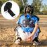 Shappy 13 Inch Replacement Straps for Baseball Catchers Gear, Youth Leg Guard Straps in Black Silver
