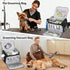 Dog Grooming Vacuum Bag, Pet Grooming Bag Extra Large Dog Grooming Storage Bag with Compartments Professional Travel