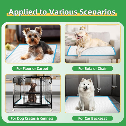 Dog Pads Extra Large 30"x36", 30-Count XXL Puppy Pads, Super Absorbent Disposable Bed Pads