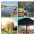 Fishing,Hunting,Lawn,Patio,Garden,300LBS. X Strike Portable Fishing Chairs Outdoor Folding Stool for Adults Portable