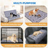 2 Pack 18"x 24" Fostanfly Reusable Puppy Pads, Washable Pee Pads for Dogs, Absorbent and Leakproof Wee Wee Mat