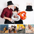 YAMEIZE Bucket Hat for Women and Men, Travel Sun Beach Embroidered Fisherman Hat