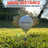 Golf Tees 3 1/4'' Unbreakable Transparent Acrylic, Long Golf Tees Bulk with Big Cup & 8 Prongs, 50 Pack