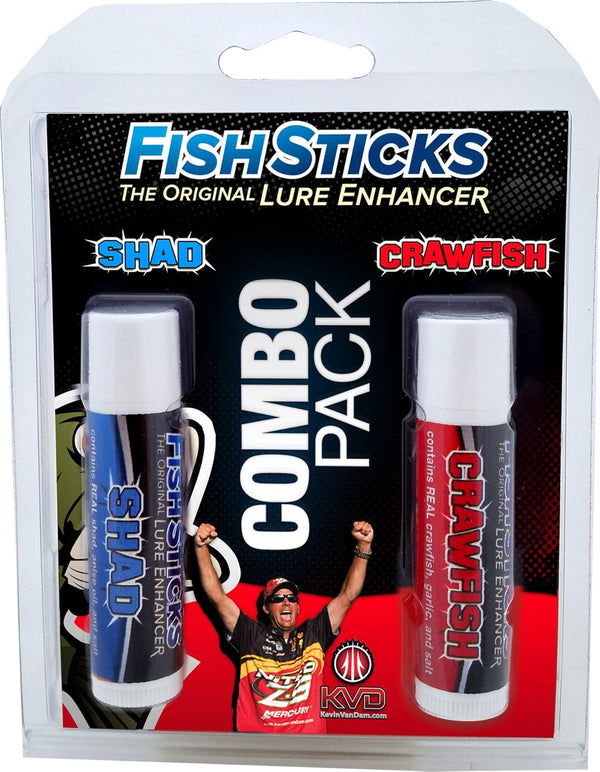 Fish Sticks KVD Lure Enhancer, Freshwater Combo Pack