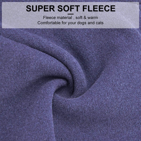 Small Dogs Fleece Sweatshirt - Cold Weather Hoodies, Thickening Warm Cat Sweater for Small Dog, Cat, Puppy (Small,