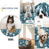 Dog Blankets for Dogs, Large & Medium Soft Fuzzy Washable Blankets, Reversible Cow Print for Pets, 41 x 31 inch,