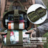 Tactical EMT Pouch IFAK Tear-Away Rip Away First Aid Kit Molle Medical Pouch for Outdoor, Hiking, Hunting Compact