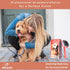 2-in-1 Slicker Brush & Comb for Golden Retriever & Doodle - Easy Detangling & Deshedding for Long Curly Haired Doodle