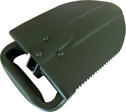TABOR TOOLS Folding Shovel - Portable Survival Spade for Camping Gear and Emergencies - Lightweight E-Tool with