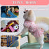 TONY HOBY Dog Summer Dress with Strawberry for Small Medium Dogs - Soft and Breathable Dog Party Dress (Pink, S)