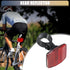 X AUTOHAUX 2.7cm Bicycle Reflectors, Plastic Red Warning Reflector Bike Accessories