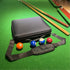 UISKOOPW Set Pool Ball Carrying Case,Hard Billiard Ball Case Cue Ball Holder for One of Billiard Balls,EVA Pool Ball