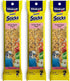 Vitakraft 3 Pack Harvest Apple Crunch Sticks for Parakeets, 2 Sticks Each