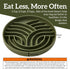Slow Feeder Dog Bowls(Tree Life, Camo Green) Enrichment Soft Silicone Food Safe Feeding Bowl Non Slip Suction Cup for All Breed Pet, Cat Slow Down Eating Dishes, Boredom and Anxiety Reducer