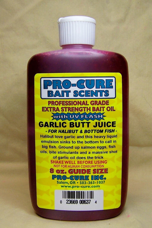 8 Pro-Cure Garlic Butt Juice Heavy Liquid, Ounce