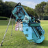 Golf Ball Holder and Tee Holder Carry Bag Pouch with Light Weight Hook Keychain Belt Clip Portable Accessories 2 Pack