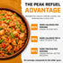 40g 580 100% Backpacking 2 Peak Refuel Chicken Teriyaki Rice | Protein | Calories | Real Meat | Premium Freeze Dried