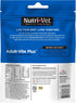 Nutri-Vet Adult-Vite Plus Soft Chews for Dogs, 70 Count, 6 Ounces, Supports Everyday Health