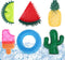 Cooling Chew Toys, 6 Pack Freezable Teething Toy Set for Puppies, Chew