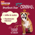 Hartz New Chompathon Gripper Bone Dog Chew Toy - Double Layered Flavored with Chicken & Bacon for Aggressive Chewers