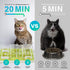 ALL FOR PAWS Interactive Cat Puzzle Feeder & Slow Feed Toy Mental Stimulation Treat Dispenser Maze for Indoor Cats