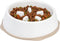 IRIS USA 4-Cup Slow Feeder Dog Bowl, Anti-Choking & Anti-Slip for Healthy Digestion