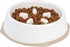 IRIS USA 4-Cup Slow Feeder Dog Bowl, Anti-Choking & Anti-Slip for Healthy Digestion