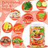 13oz 9 Mixed Dehydrated Goji & Vegetables, Kinds Dried Ramen Toppings with Carrots, Corn & Cabbage, Freeze-Dried